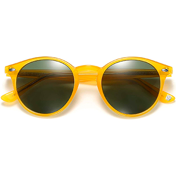 Gafas de sol de moda - Color mostaza